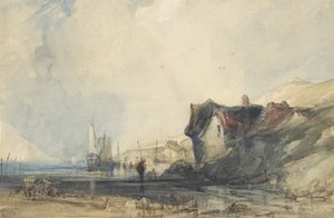 Vista sulla costa a Deal, ca. 1846