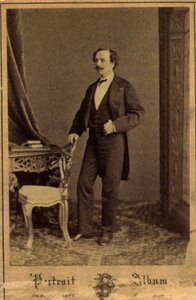 Marius Petipa, ballerino e coreografo russo, c1855 da Charles Bergamasco