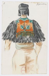 Holmès - La montagna nera - costumi di Charles Bianchini - 08a. Figurazione da Charles Bianchini