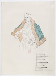 Holmès - La montagna nera - costumi di Charles Bianchini - 27 (Costume) da Charles Bianchini
