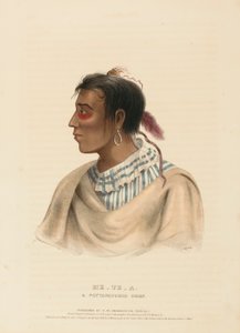 ME-TE-A, UN CAPO POTTAWATOMIE, da Storia delle tribù indiane dell