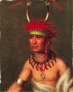 Monchousia (White Plume), Kansa da Charles Bird King