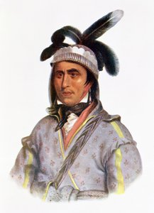 Opothle-Yoholo, un Capo Creek, 1825, illustrazione da 