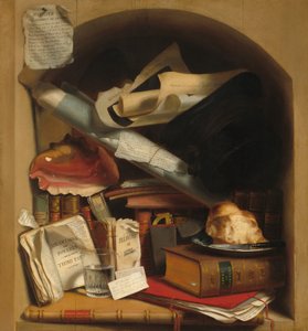 La credenza del povero artista, c. 1815 da Charles Bird King
