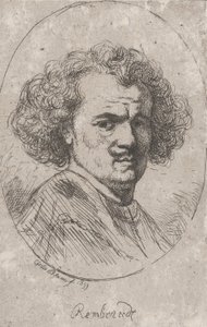 Ritratto di Rembrandt, 1859 da Charles Blanc