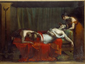 La morte di Cleopatra da Charles Boulanger de (after) Boisfremont