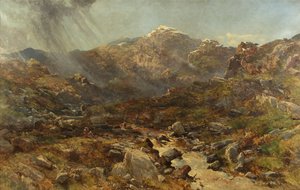 La testa di Nant Francon, Capel Curig, Galles del Nord da Charles Branwhite