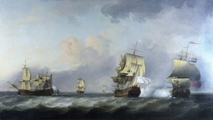 La cattura delle navi mercantili francesi 