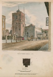 Vista sud-ovest della chiesa di Wandsworth