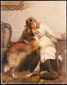 Innamorati, 1890 da Charles Burton Barber