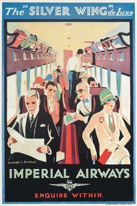 Poster pubblicitario per Imperial Airways da Charles C. Dickson