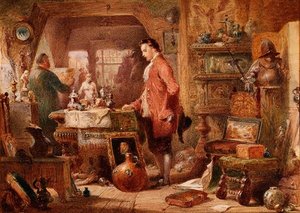 Il negozio di antiquariato da Charles Cattermole