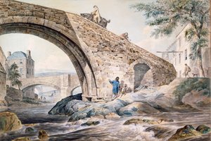 Vista dei ponti a Haywick da Charles Catton