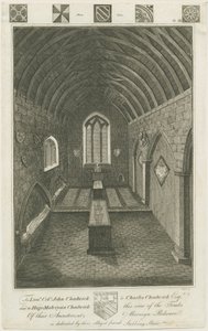 Cappella mortuaria dei Mavesyn a Mavesyn Ridware da Charles Chadwick