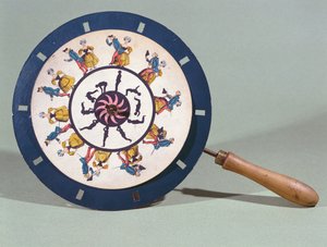 Il Fenachistoscopio con una coppia danzante, 1835