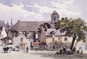 La casa postale ad Amboise da Charles Claude Pyne