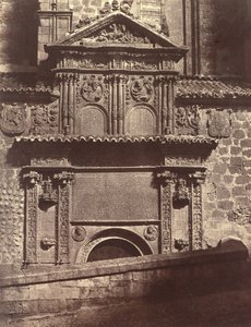Portale del Convento di Sancti Spiritu, Salamanca, 1853 da Charles Clifford