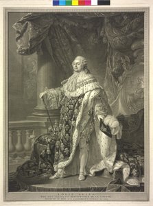 Re di Francia Luigi XVI da Charles Clément Bervic