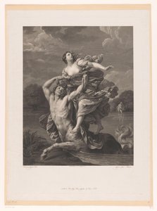 Rapimento di Deianira da parte di Nesso da Charles Clément Bervic