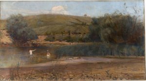 Il Yarra, Heidelberg da Charles Edward Conder