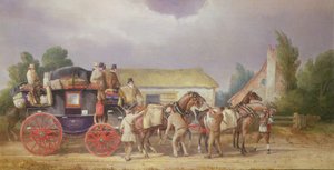 Il cambio delle squadre della Royal Mail da Charles Cooper Henderson