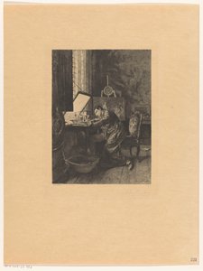 Incisore al lavoro da Charles Courtry (signed by artist)