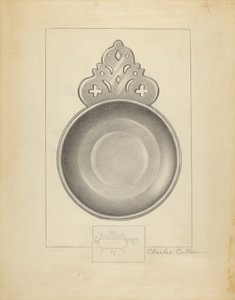 Scodella di peltro