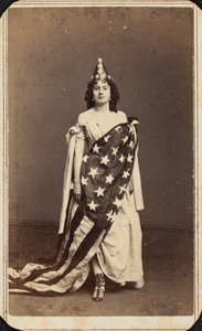 Isabelle "Belle" Freeman, 1860 circa (foto) da Charles D. Fredricks