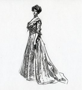 Una Ragazza Gibson, c.1902
