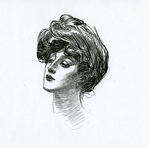 Una Ragazza Gibson, c.1902 da Charles Dana Gibson