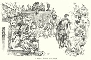 Un ricevimento pomeridiano a Ercolano da Charles Dana Gibson