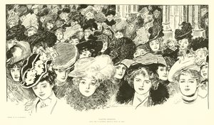 Mattina di Pasqua, dal punto di vista delle persone suscettibili da Charles Dana Gibson