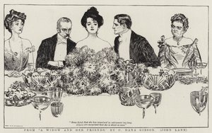 Da Una vedova e i suoi amici da Charles Dana Gibson