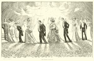 Illustrazione per La scala sociale da Charles Dana Gibson