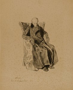 Scrooge, da "A Christmas Carol" (Un canto di Natale) da Charles Dana Gibson