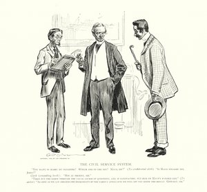 Il sistema del servizio civile da Charles Dana Gibson