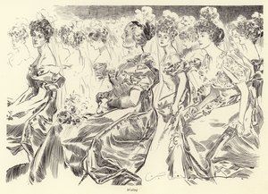 In Attesa di un Salotto da Charles Dana Gibson