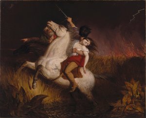 Prateria in fiamme
