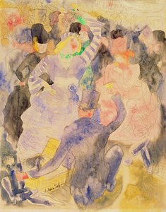 Disegno per Nana di Zola, 1915-16