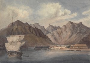 Un porto mediterraneo (o Aden?) da Charles Dyce