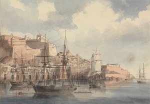 Vista a Malta da Charles Dyce
