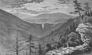 Tramonto sulla roccia, Monti Catskill da Charles E. H. Bonwill