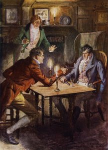 Illustrazione per The Amateur Gentleman di Jeffery Farnol da Charles Edmund (after) Brock