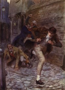 Illustrazione per The Amateur Gentleman di Jeffery Farnol da Charles Edmund (after) Brock