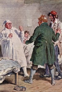 Illustrazione per Il Circolo Pickwick di Charles Dickens