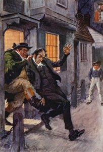 Illustrazione per Il Circolo Pickwick di Charles Dickens da Charles Edmund (after) Brock