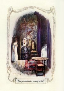 Puoi sopportare una cerimonia come questa? (illustrazione) da Charles Edmund Brock