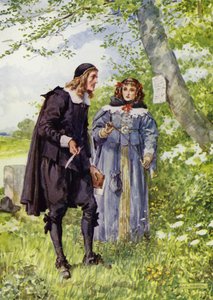 George Herbert, Sulla strada per Bemerton da Charles Edmund Brock