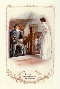 Dio mio! Come sei salito su quella scala? (illustrazione) da Charles Edmund Brock
