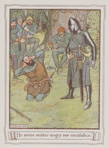 Illustrazione per Ivanhoe di Sir Walter Scott da Charles Edmund Brock